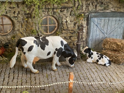 Vintage britains farm friesian - farm,