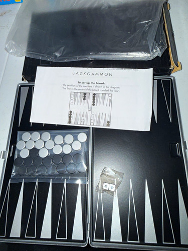 Backgammon travel size - backgammon, board