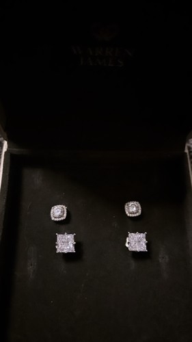 Silver earrings warren james - earrings,