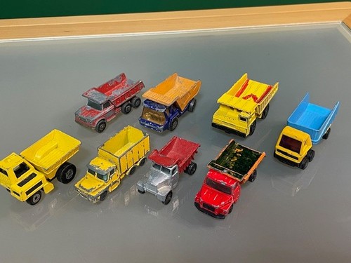 Diecast tipper dump trucks - 8,