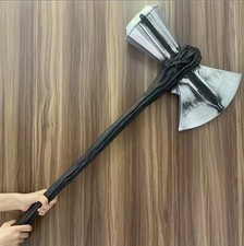 1:1 Full Solid Avengers Thor Hammer Replica Prop Stormbreaker MCU Mjolnir Marvel