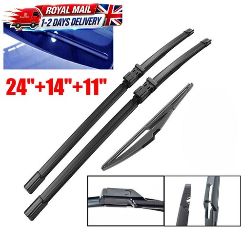 3pcs front rear - &,