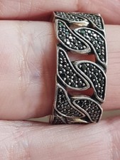 silver thomas sabo black stone