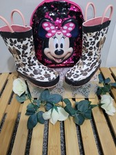 Girls Minnie Mouse Wellie