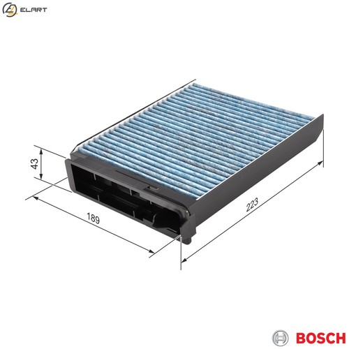 Filter cabin air 986 628 - cabin, 0