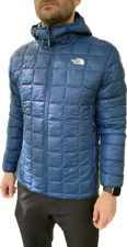 The North Face Men's Thermoball Eco Padded Hooded Jacket / Blue / RRP £180