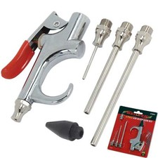 Neilsen Air Blow Gun Compressed Line Duster Nozzle Tool Compressor Kit