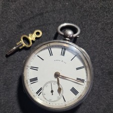 Antique Solid Silver Gents