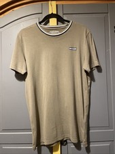 Mens Khaki Jack & Jones T Shirt, Regular Fit, Great Condition , Pit to Pit 19”