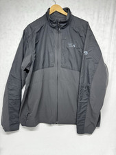 Men’s Mountain Hardwear Thin Jacket Size XXL Charcoal Grey Good Condition 