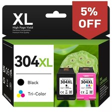 304XL Ink Printer for HP 304 XL DeskJet 2620 2630 3720 3730 3750 Envy 5010 5030