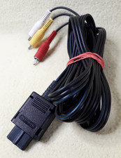 Official genuine Nintendo 64 N64 AV cable TV lead suitable for N64 Gamecube SNES