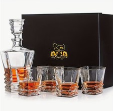 5pc 750ml. Whiskey Decanter