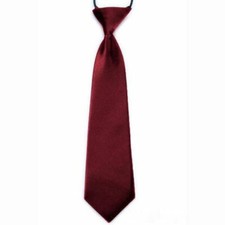 BURGUNDY ELASTIC TIE Kids