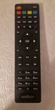 Wellbox Remote Control For High Definition Free-To-Air Satellite Receiver