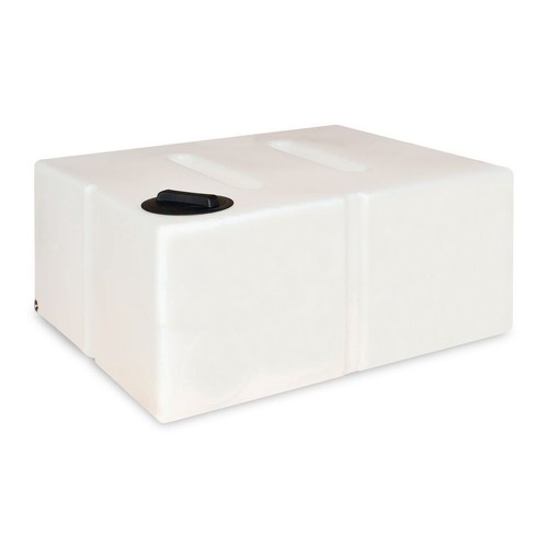 650 litre flat plastic - 650, water