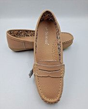 Women's Leather Loafer Shoes