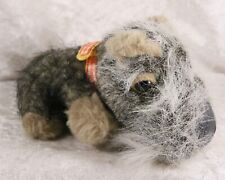 Schnauzer miniature standard small soft toy 5 inches long pedigree dog