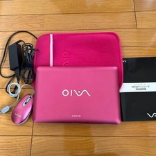 SONY VAIO pink Intel laptop