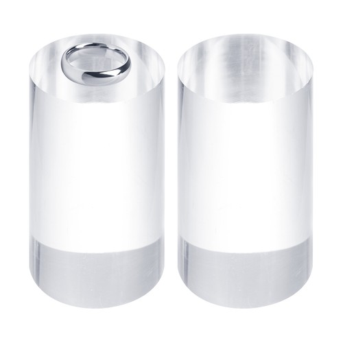 2pcs acrylic cylinder display - 2pcs,