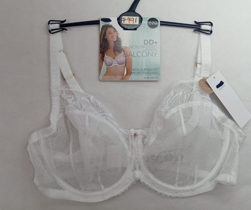 Underwired balcony bra - underwired,