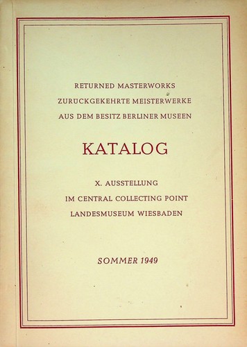 Returned masterworks 1949 - returned,