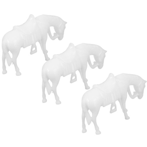3pcs resin horse - horse, sculptures