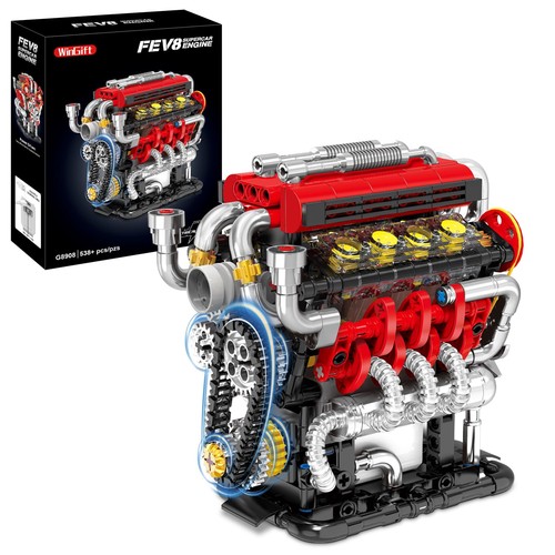 Engine building kit - v8, model