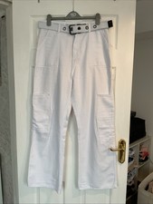 Ladies Long Leg White Casual