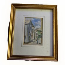 Framed Looe Buller Street The