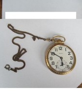 Vintage elgin railroad pocket - elgin,