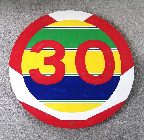 Ayron senna art - senna, upcycled