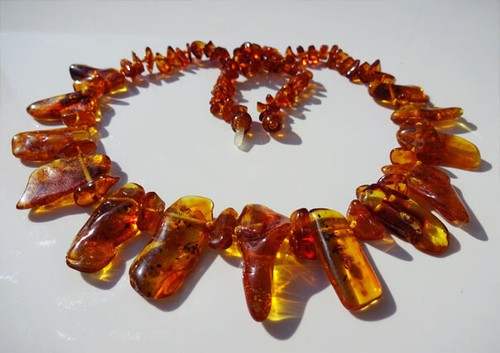 Natural beautiful baltic amber - natural,