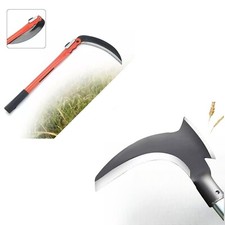 Hand Held Heavy Duty Garden Scythe Sickle Weed, Nettle Bramble Bush Wacker