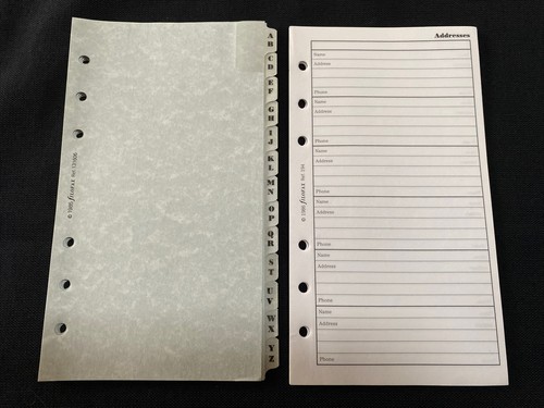 Filofax rare vintage - filofax-rare,