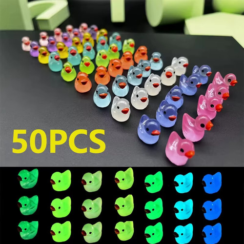 50pcs glowing mini - mini, ducks