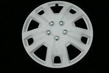 White wheel trims hub - white,