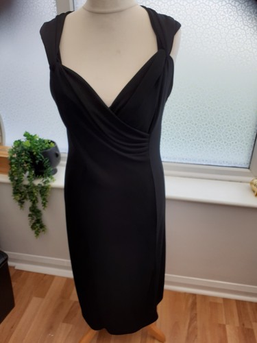Gharani strok dress black - gharani,