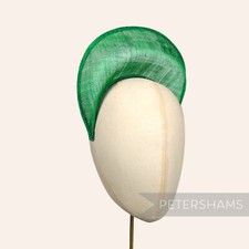 Halo crown sinamay fascinator - sinamay,