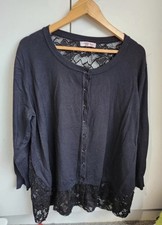 Michele Hope black button lace