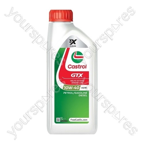 Castrol gtx 10w 1l - castrol, 10w-40