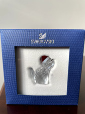 Swarovski Festive Cat with