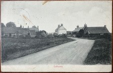 PPC VIEW IN THE VILLAGE OF LATHONES NEAR ST.ANDREWS FIFE SCOTLAND POSTED 1905