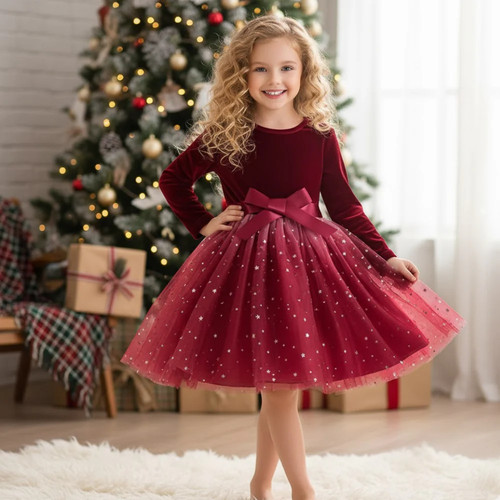 Girls elegant velvet - elegant,