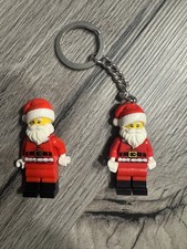 LEGO Christmas Santa Minifigure Key Chain Key Ring 850150 Father Christmas