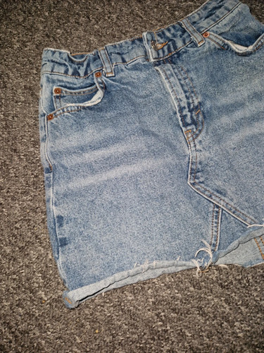 Denim skirt size - size, topshop