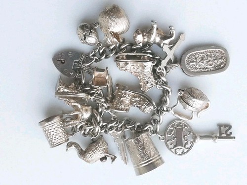 Vintage sterling silver charm - sterling,