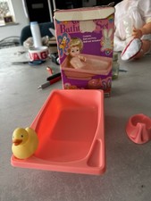 Carrie And Christopher Bath, Potty And Duck Boxed Vintage