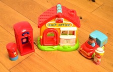 Happyland Post Office & Tel Box with Sound, Post Box, Van & Figures, VGC