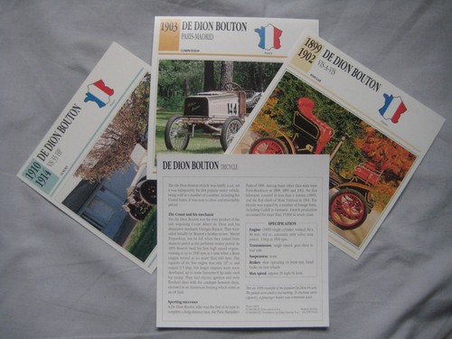 Dion bouton collectors - bouton,